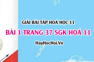 Giải bài 1 trang 37 SGK Hoá 11: Amoniac và muối Amoni